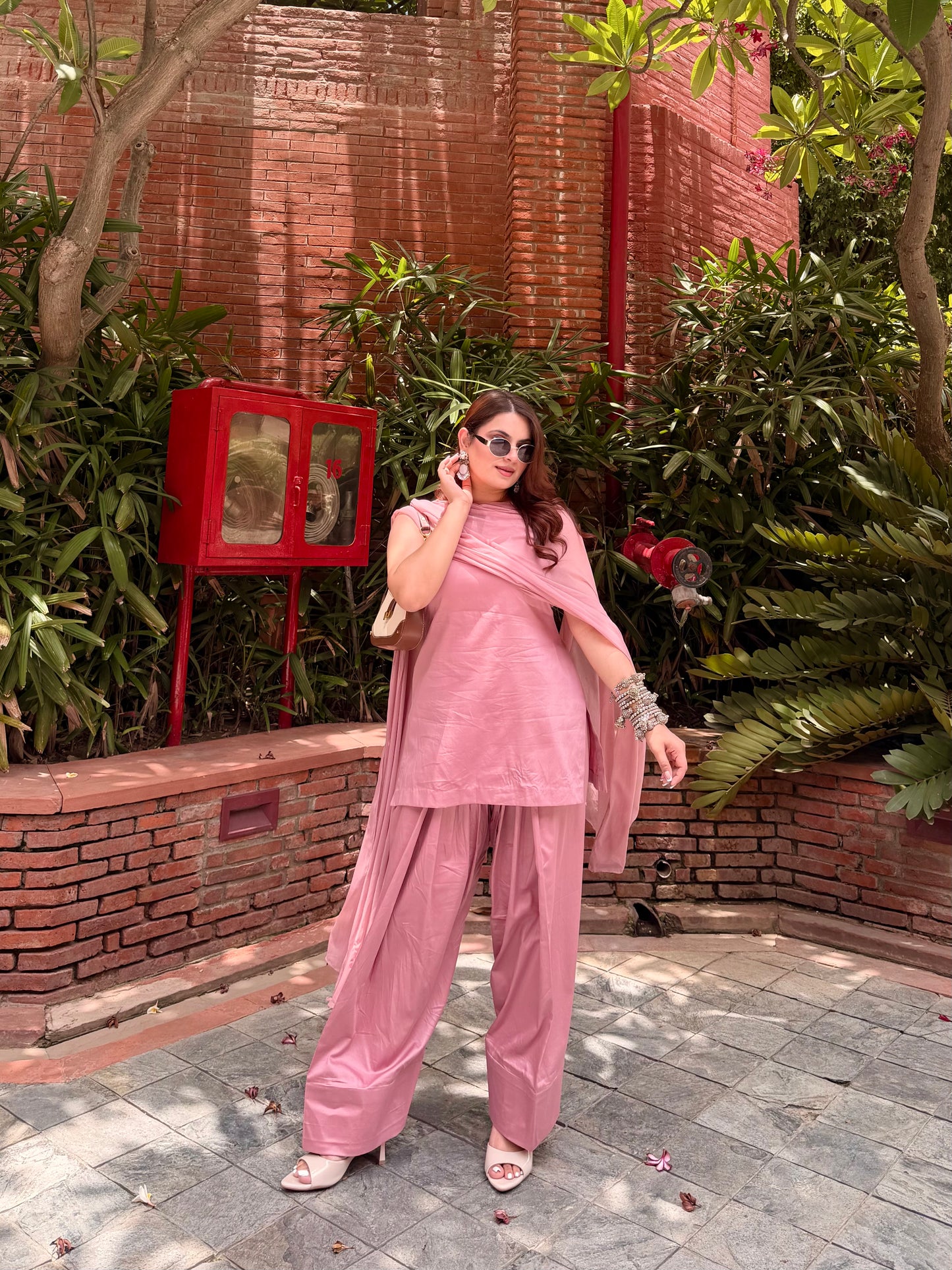 Onion Pink Suit Set
