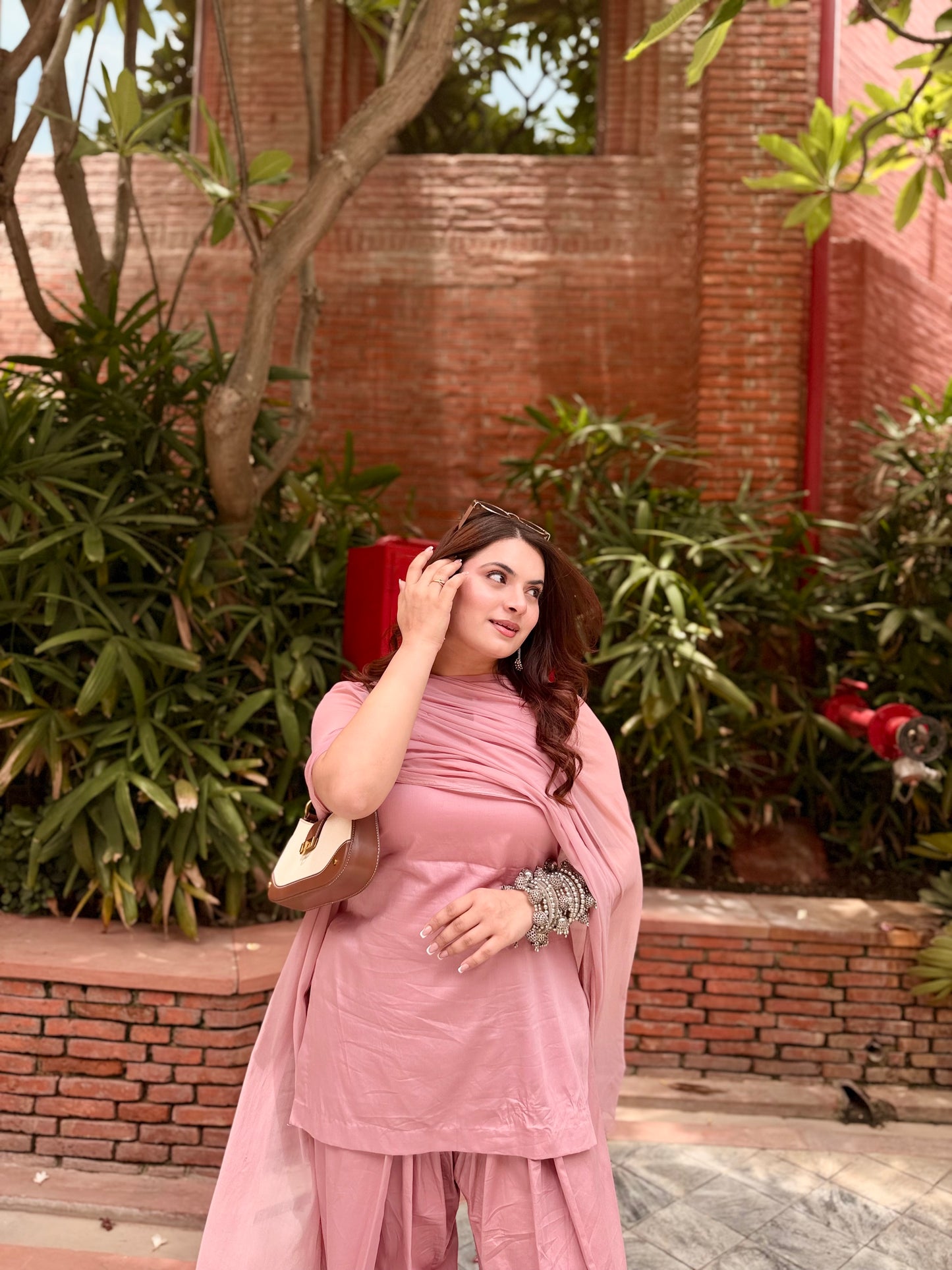 Onion Pink Suit Set