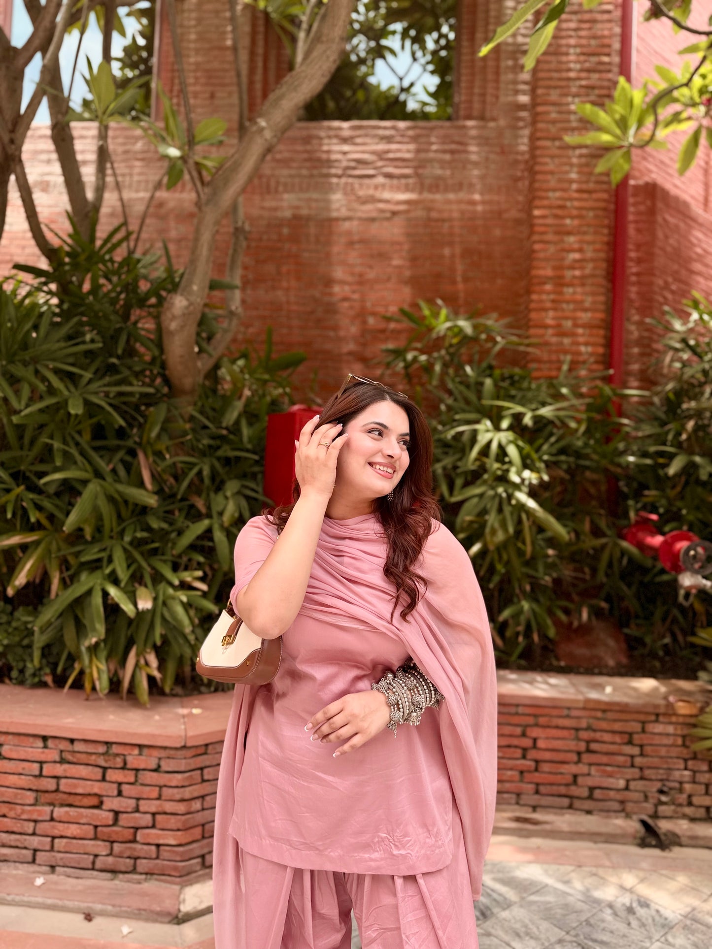 Onion Pink Suit Set