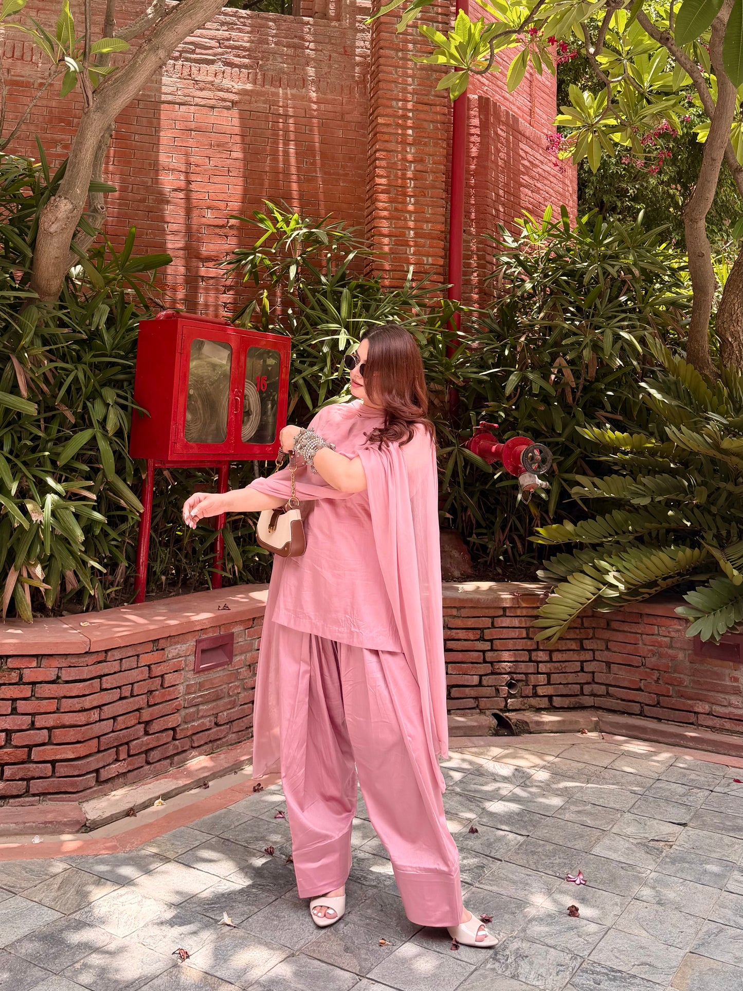 Onion Pink Suit Set