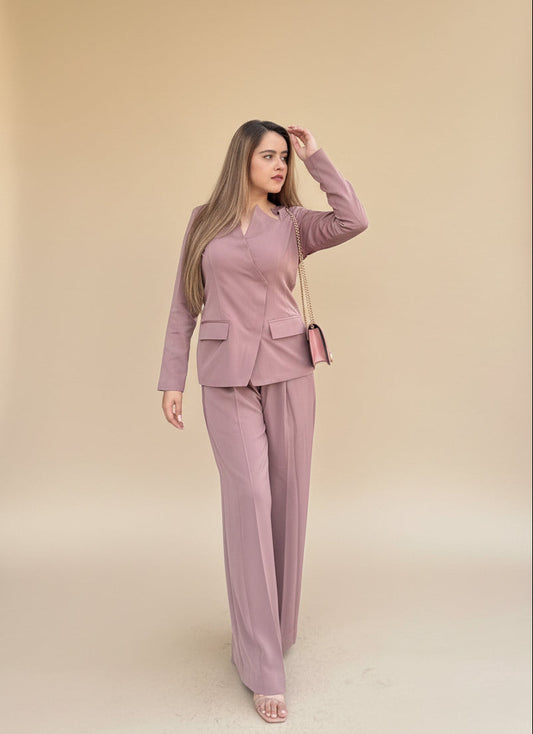 Blush Boss Suit