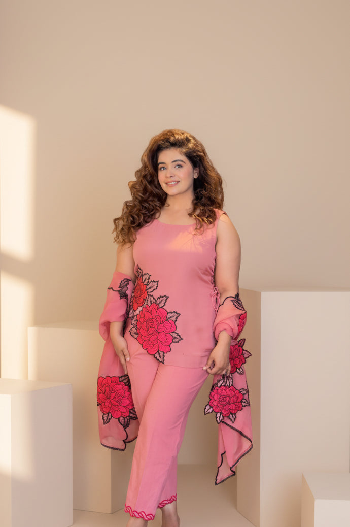 Gul - Pink Suit Set
