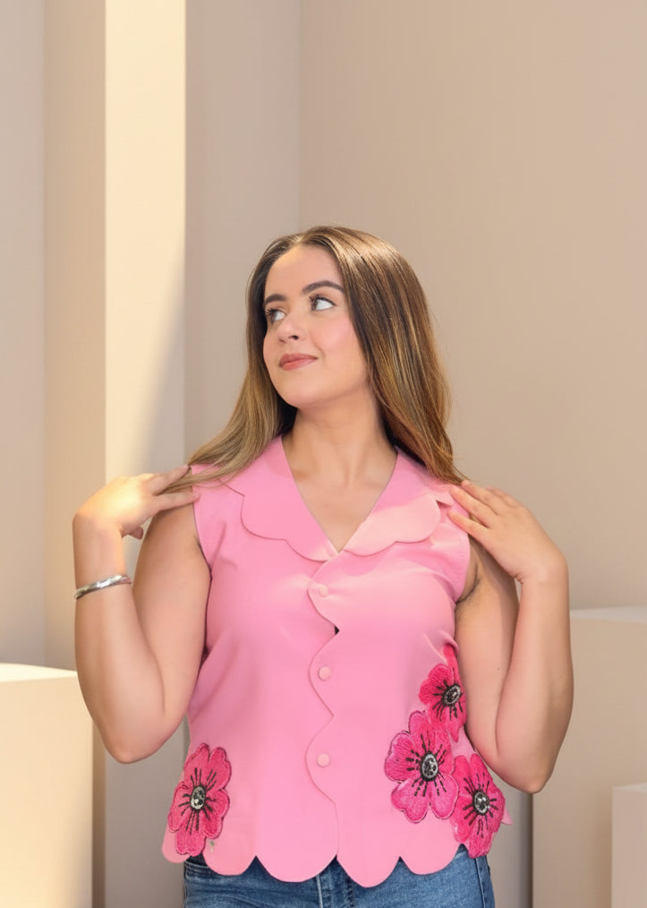 Barbie Core Waistcoat