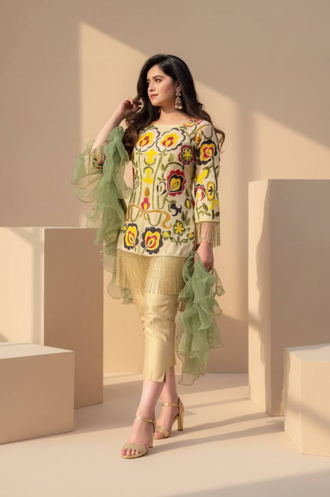The Golden Meadow Suit Set