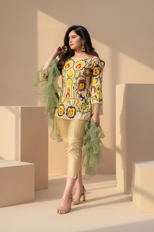 The Golden Meadow Suit Set