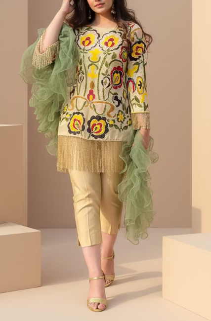 The Golden Meadow Suit Set
