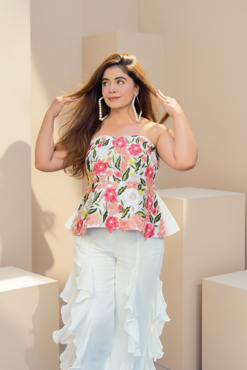 Flora - The Peplum Coord Set