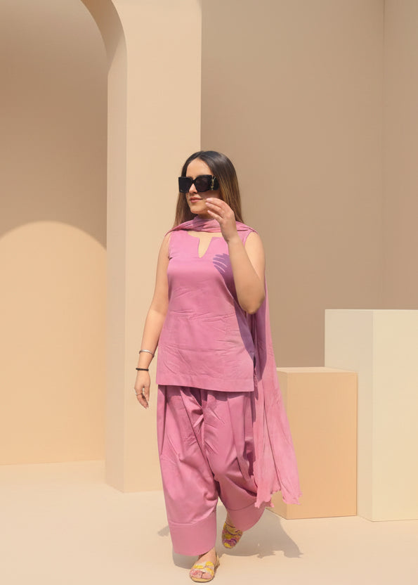 Petal Pink Suit Set