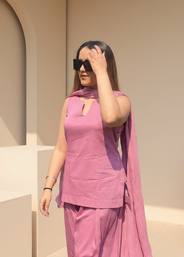 Petal Pink Suit Set