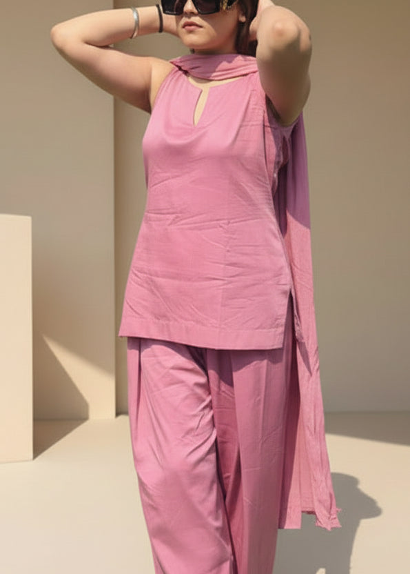 Petal Pink Suit Set