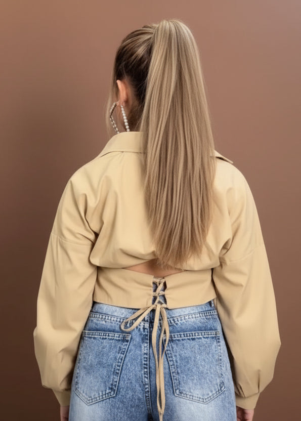 The Fiery Beige Shirt