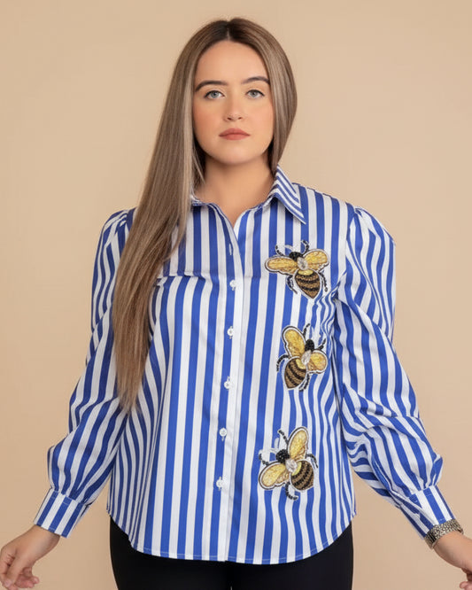 Striped Bees Shirt