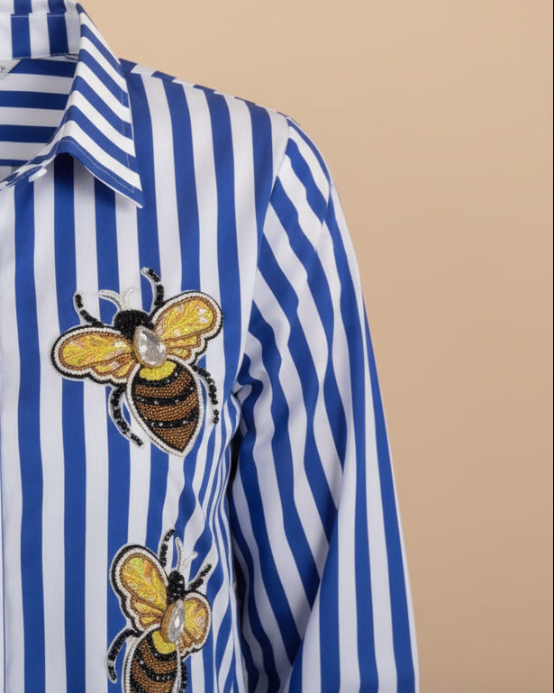 Striped Bees Shirt