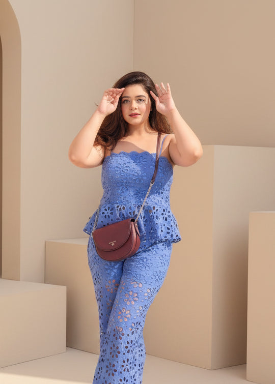 Soft Blue Feminine Set
